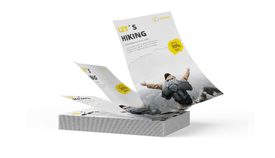 custom printing services for Economy Flyers