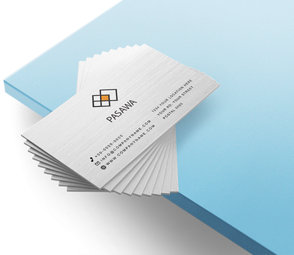 custom printing services for Textured Name Cards