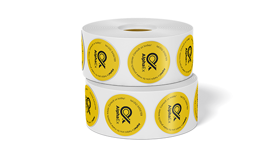 custom printing services for Sticker Roll (Standard)