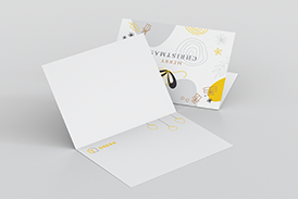 Folded Greeting Cards Image
