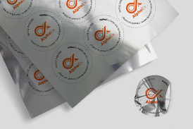 Silver Sticker Image